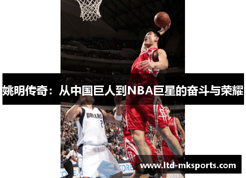 姚明传奇：从中国巨人到NBA巨星的奋斗与荣耀